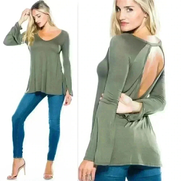 CASUAL DOLLZ Sofy & Comdy Green Long Sleev… - Picture 1 of 4